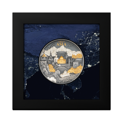 Great Asia Hidden Treasure 3 Oz Silver Coin 2027 CIT COIN INVEST AG
