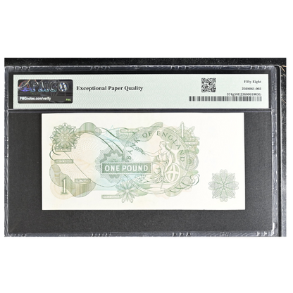 Great Britain 1 Pound ND 1970-77 Pick 374g Choice AU 58 EPQ