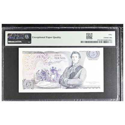 Great Britain 5 Pounds ND 1980-87 Pick 378c About UNC 50 EPQ