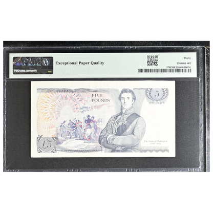 Great Britain 5 Pounds ND 1988-91 Pick 378f Very Fine 30 EPQ