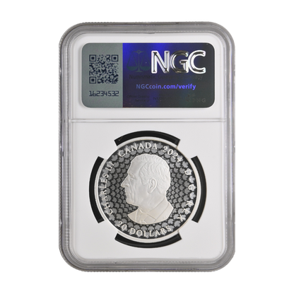 Great Hunters Cougar Fine Silver Ultra High Relief Coin - PF 70 ULTRA CAMEO