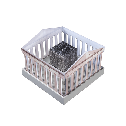 Greek Gods 1 Kg Silver Cube 2025