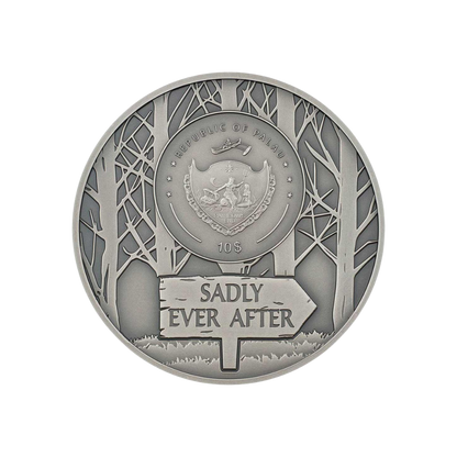 HANSEL AND GRETEL Fear Tales 2 Oz Silver Coin $10 Palau 2021