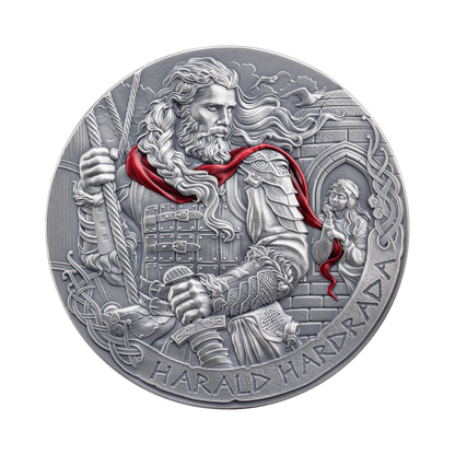 Harald Hardrada The Way To Valhalla 2 Oz Silver Coin 2026 MINT XXI