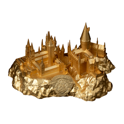 HARRY POTTER 3D Hogwarts Castle 5 Oz Silver Coin MDM