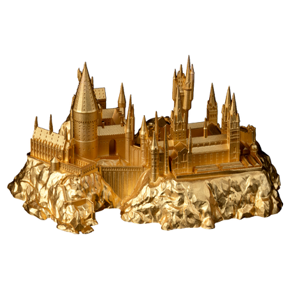 HARRY POTTER 3D Hogwarts Castle 5 Oz Silver Coin MDM