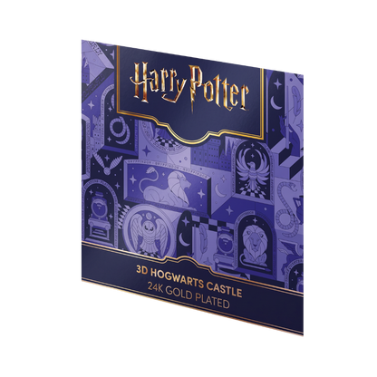 HARRY POTTER 3D Hogwarts Castle 5 Oz Silver Coin MDM