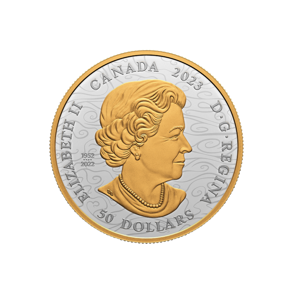 HEAVENLY DRAGON 5 Oz Silver Coin $50 Canada 2023