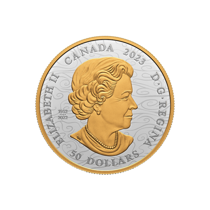 HEAVENLY DRAGON 5 Oz Silver Coin $50 Canada 2023