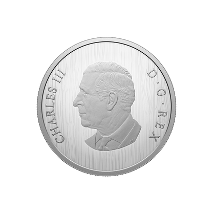 HERALDIC BEAR EHR/UHR Fine Silver Coin $50 Canada