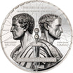 Historical Rivalries Brutus vs Caesar 2 oz Silver Coin 2025
