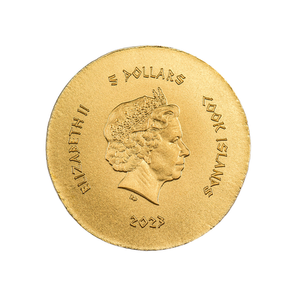 HONEY BEE Ephesos Ancient Greece Gold Coin $5 Cook Islands 2023