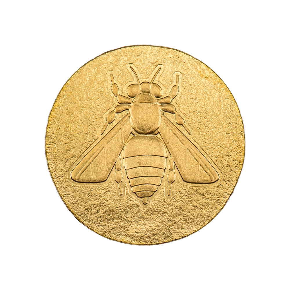 HONEY BEE Ephesos Ancient Greece Gold Coin $5 Cook Islands 2023