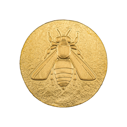 HONEY BEE Ephesos Ancient Greece Gold Coin $5 Cook Islands 2023