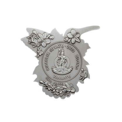 HUMMINGBIRD Silver Coin 50 Vatu Vanuatu 2023