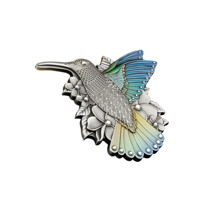 HUMMINGBIRD Silver Coin 50 Vatu Vanuatu 2023