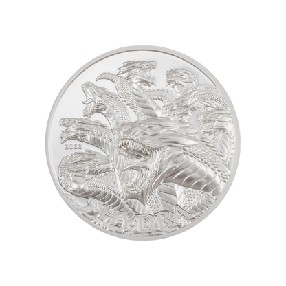 HYDRA Mythical Creatures 1 Oz Silver Coin 1000 Shillings Tanzania 2022