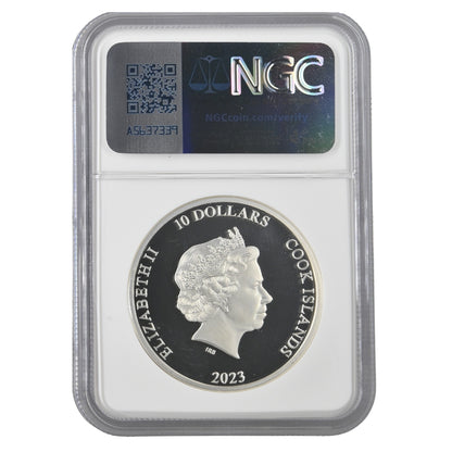 Half Dome Mountains 2 Oz Silver Coin - PF 70 ULTRA CAMEO obverse