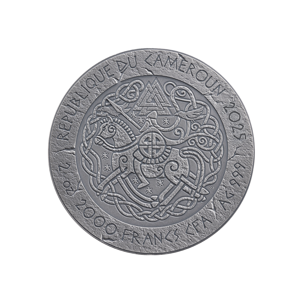 Harald Fairhair Way to Valhalla 2 Oz Silver Coin 2025