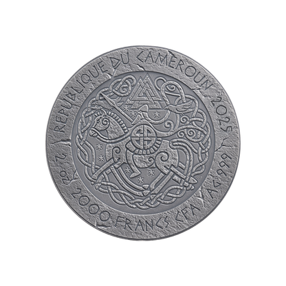 Harald Fairhair Way to Valhalla 2 Oz Silver Coin 2025