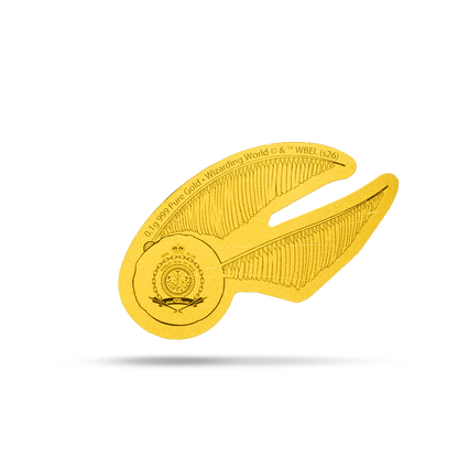 HARRY POTTER™ The Golden Snitch Pure Gold Collectible Agoro