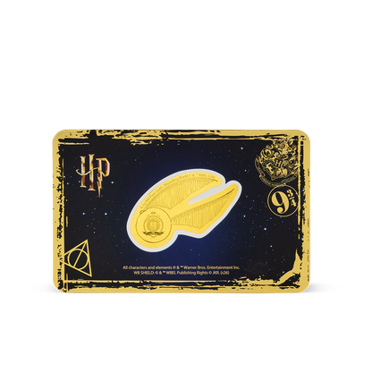 HARRY POTTER™ The Golden Snitch Pure Gold Collectible Agoro