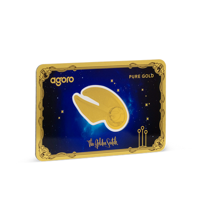 HARRY POTTER™ The Golden Snitch Pure Gold Collectible Agoro