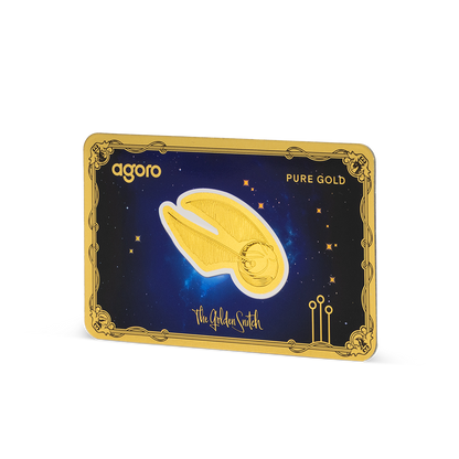 HARRY POTTER™ The Golden Snitch Pure Gold Collectible Agoro
