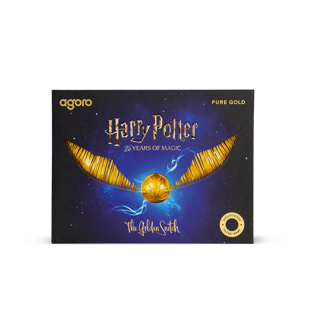 HARRY POTTER™ The Golden Snitch Pure Gold Collectible Agoro