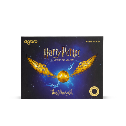 HARRY POTTER™ The Golden Snitch Pure Gold Collectible Agoro
