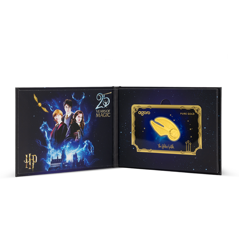 HARRY POTTER™ The Golden Snitch Pure Gold Collectible Agoro