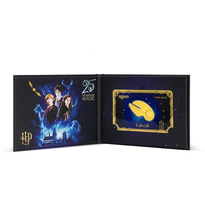 HARRY POTTER™ The Golden Snitch Pure Gold Collectible Agoro