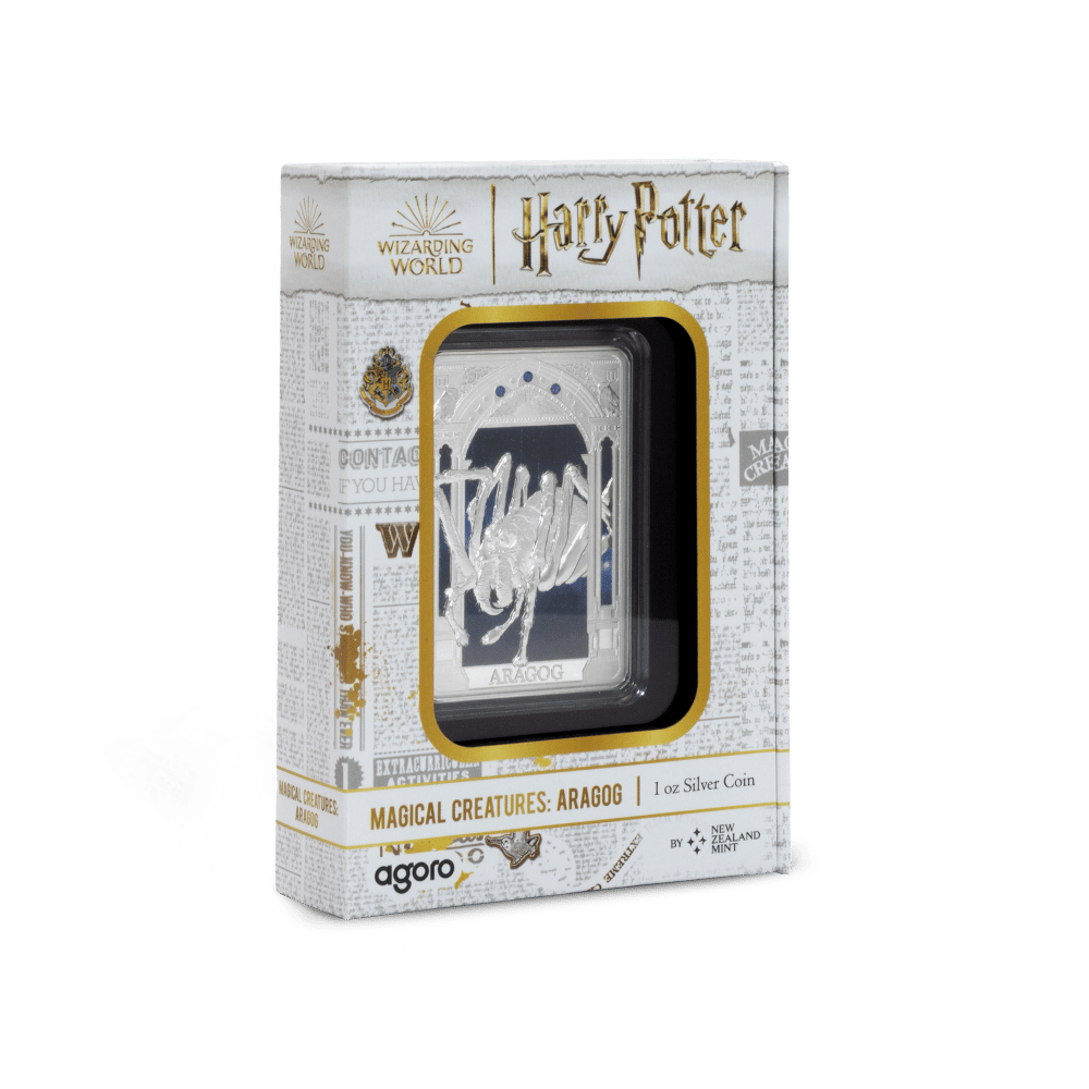 Harry Potter™ Magical Creatures Aragog Silver Coin