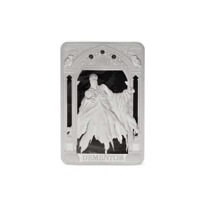 Harry Potter™ Magical Creatures Dementor Silver Coin reverse agoro
