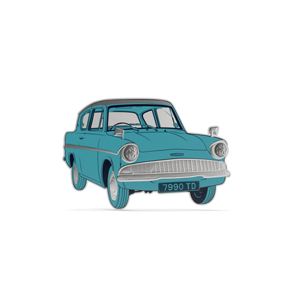 HARRY POTTER™ Ford Anglia Silver Coin