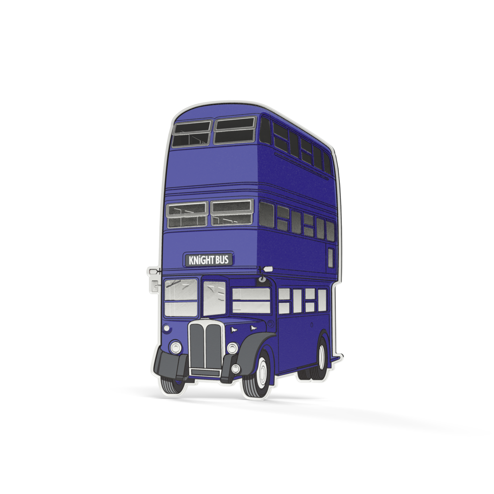 HARRY POTTER™ Knight Bus Silver Coin AGORO