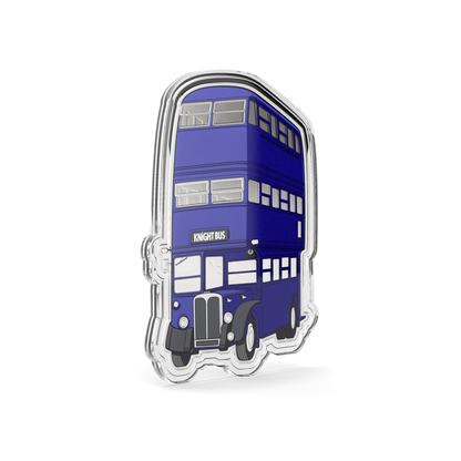 HARRY POTTER™ Knight Bus Silver Coin AGORO