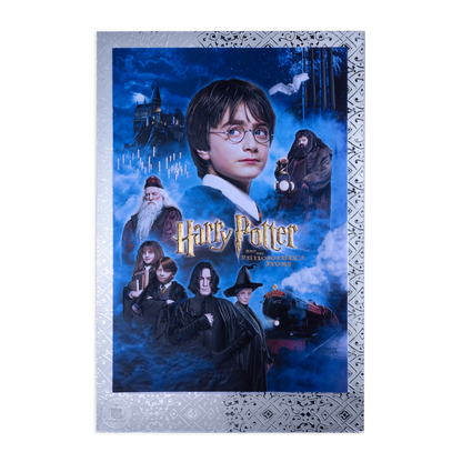 Harry Potter Movie Poster 25 Years of Magic 1 Oz Silver Foil 2026 MDM