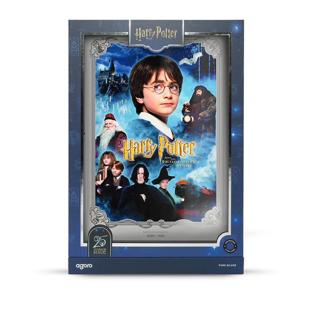 HARRY POTTER™ and the Philosopher's Stone Silver Collectible Foil Agoro