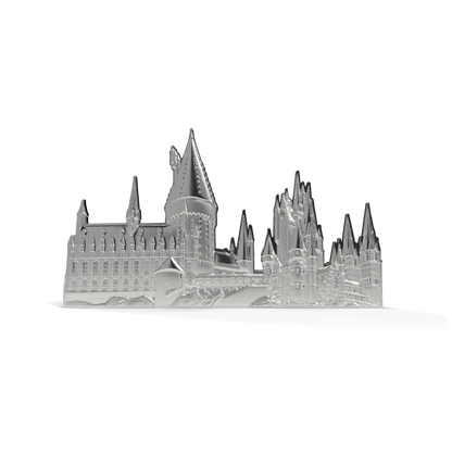 HARRY POTTER™ Hogwarts Castle Silver Collectible Coin AGORO