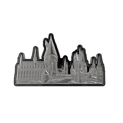 HARRY POTTER™ Hogwarts Castle Silver Collectible Coin AGORO