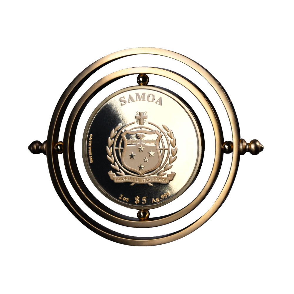 Harry Potter™ Time Turner 2 Oz Silver Coin 2026 MDM