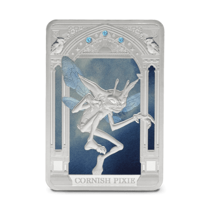 Harry Potter™ Magical Creatures Cornish Pixie Silver Coin - PARTHAVA COIN