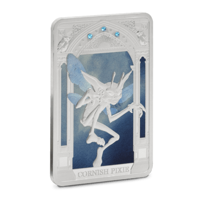 Harry Potter™ Magical Creatures Cornish Pixie Silver Coin - PARTHAVA COIN