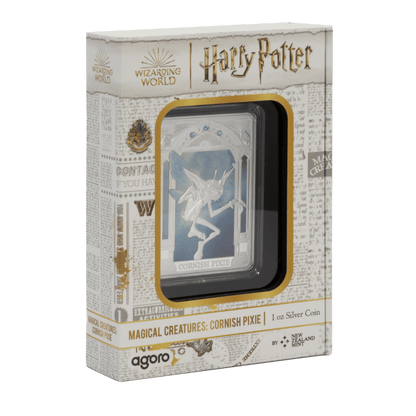 Harry Potter™ Magical Creatures Cornish Pixie Silver Coin - PARTHAVA COIN
