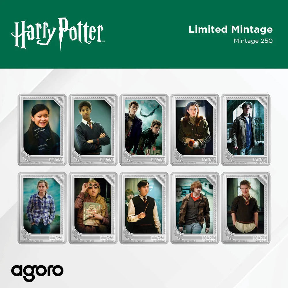 HARRY POTTER MYSTERY BOX Trading Coins Sealed Box 2 Coins Niue 2024
