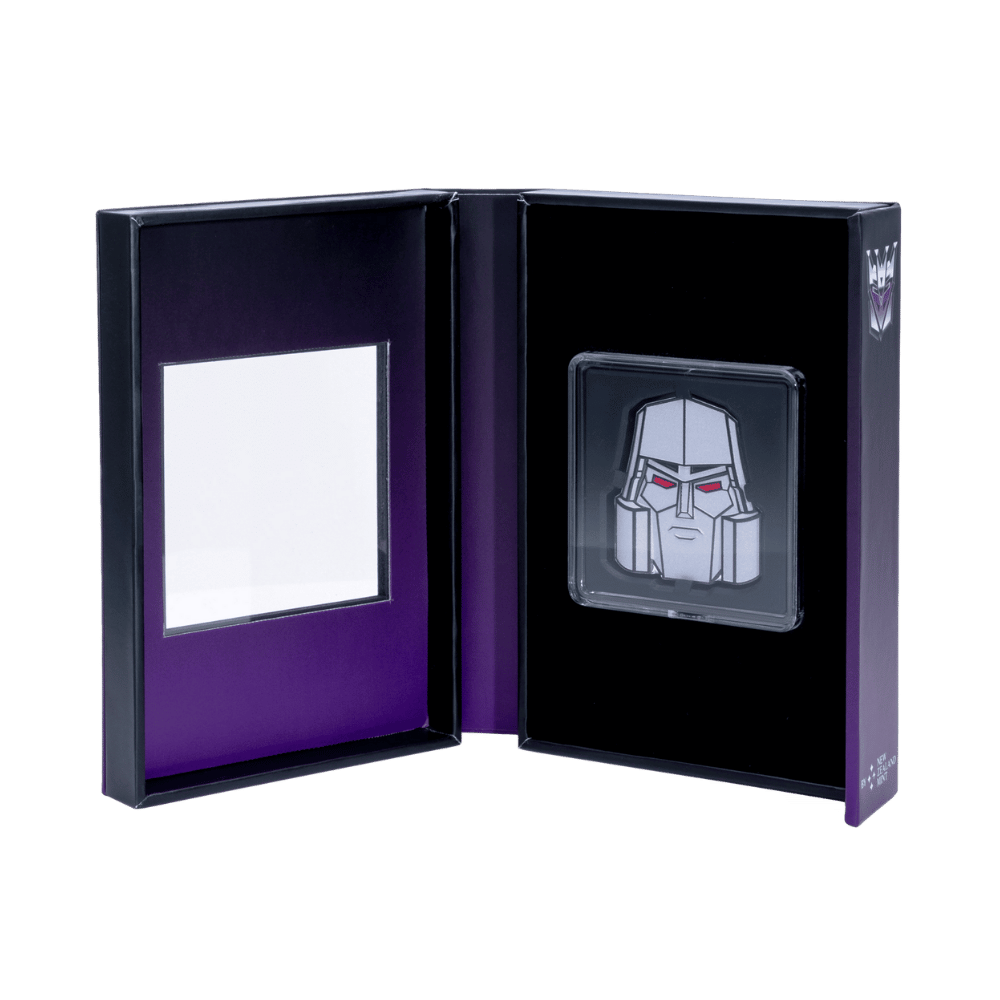 Transformers Heads Megatron Silver Coin - PARTHAVA COIN