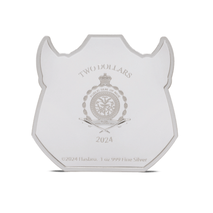 Transformers Heads Bumblebee Silver Coin - PARTHAVA COIN