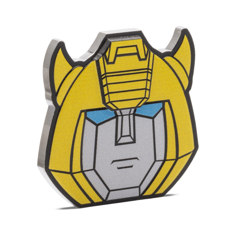 Transformers Heads Bumblebee Silver Coin - PARTHAVA COIN