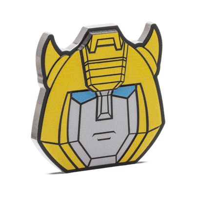 Transformers Heads Bumblebee Silver Coin - PARTHAVA COIN